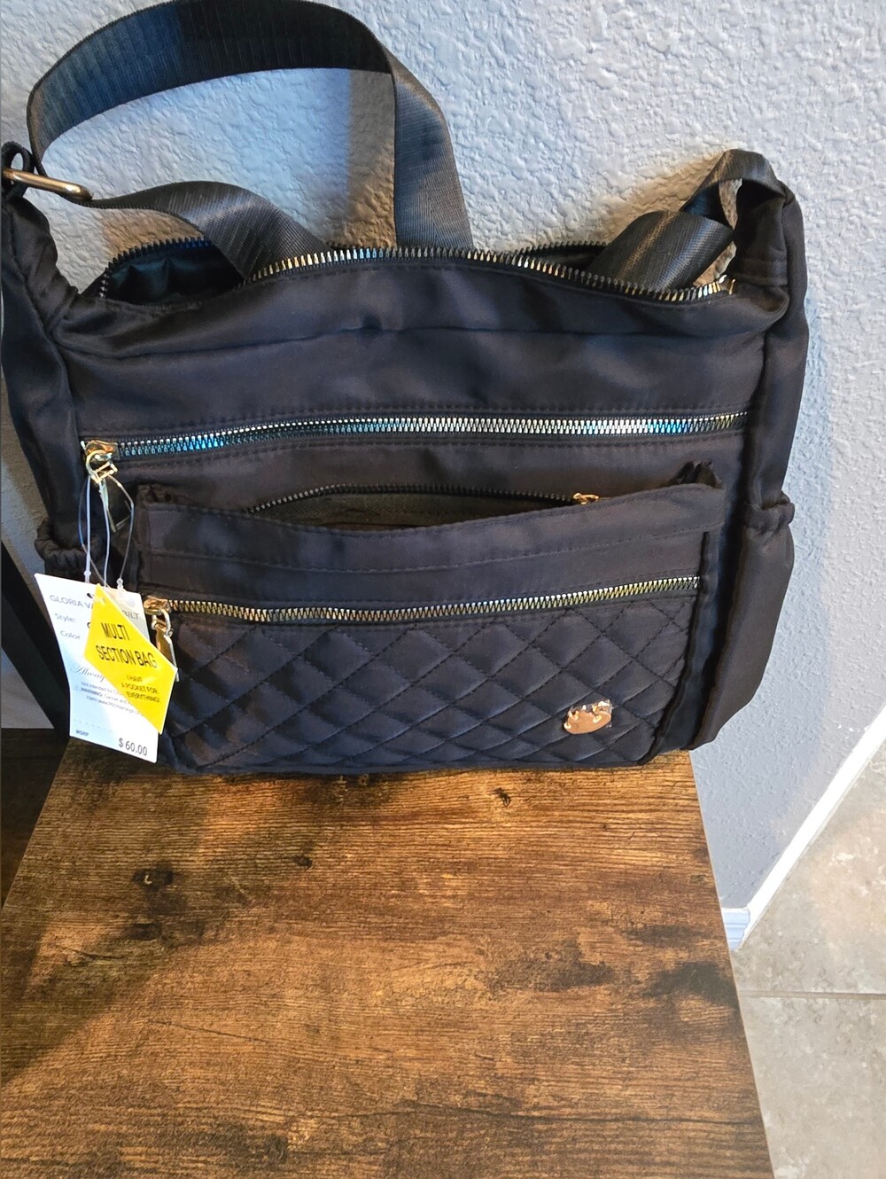 Gloria Vanderbilt Olivia Nylon Crossbody Bag